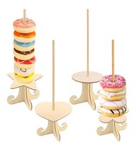 4pcs Donuts Stand Holder