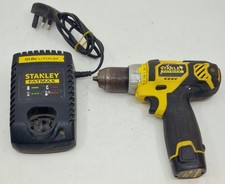 Stanley FatMax Drill FMC010 10.8V with Charger Battery