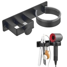 2 in 1 Hair Dryer Holder Wall