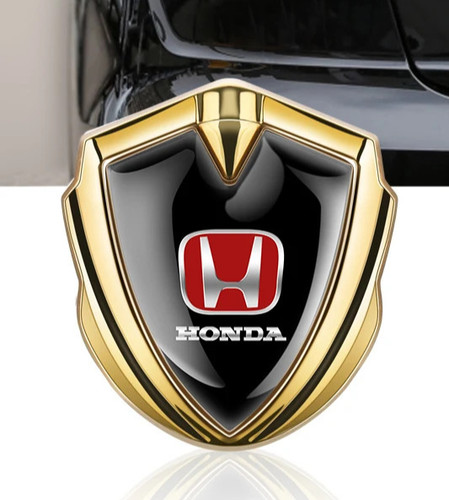 Gold metal honda motors - gold,