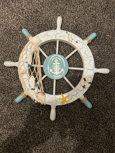 Decorative pirate ship - pirate, wheel