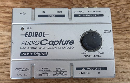 Roland edirol audio capture - edirol,