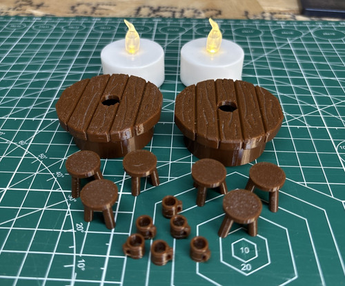 Led tavern table - table, set