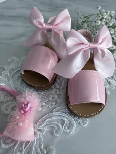 Melia pink spanish bow - 8.5,