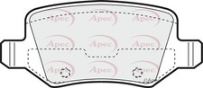 APEC Rear Brake Pad Set for