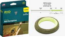 CLEARANCE Rio Premier Perception Fly Fishing Lines Green/Camo Trout Floating