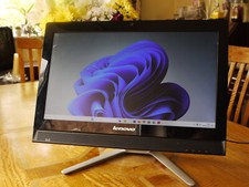 Win 11 Lenovo Quad core AMD A6-6310 1800Mhz 6Gb Ram 240Gb SSD 19 inch Allinone