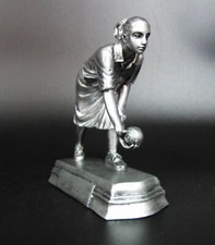 Lady Playing Lawn Bowls Figure