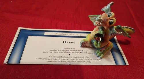 Franklin mint mood dragon - franklin,