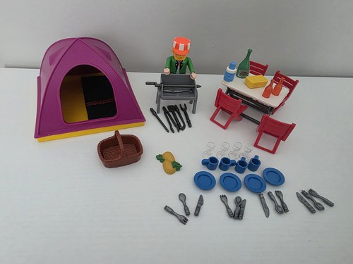 Playmobil camping set with - set,