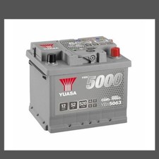 Yuasa Car Battery YBX5063 for