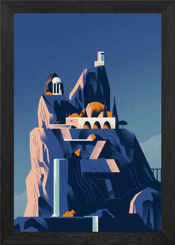 Private island framed wall art - private,