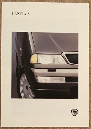 Lancia car sales brochure - z,