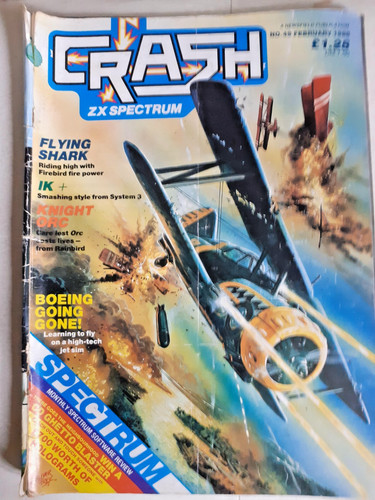 Crash spectrum magazine - crash, zx