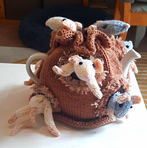 Handmade wool knitted - knitted, tea