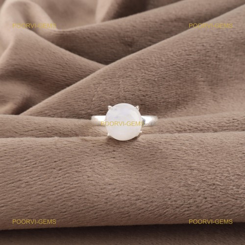 Round rainbow moonstone stone - round,