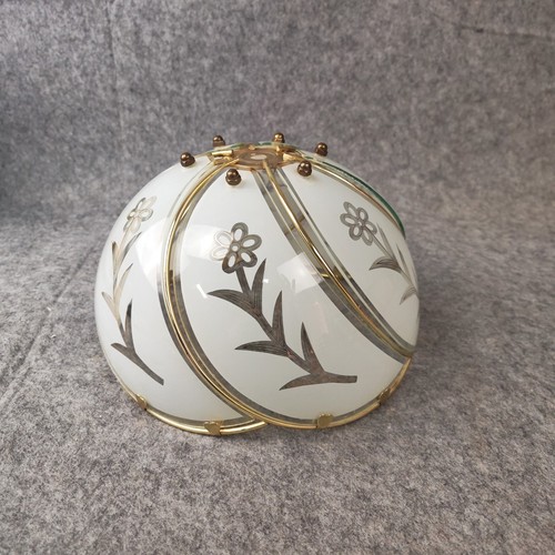 Vintage retro brass panelled - 6,