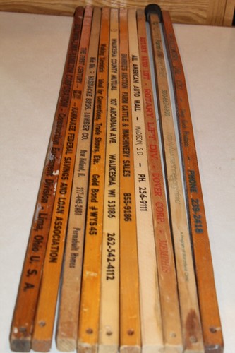Vtg antique old tapered - 10,