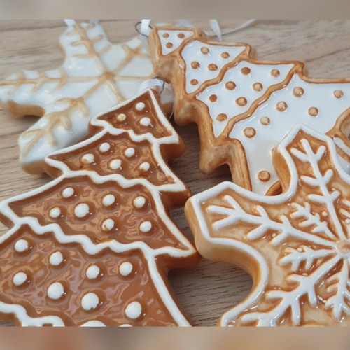 Ceramic snowflake tree - 2,