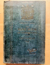 THE BLUE BOOK OF GARDENING CATALOGUE 1937 - H/B 
