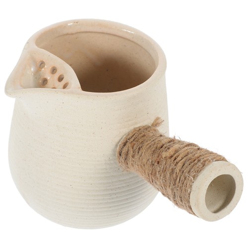 Reusable clay teapot with - clay,