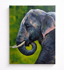 Original Elephant Painting