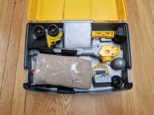Kinetic sand construction site - construction,