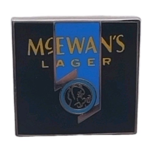 Mcewan lager brewery enamel - mcewan's,