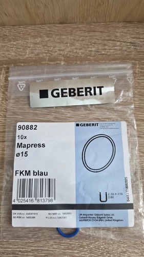 Geberit mapress ø15 blue - Ø15, fkm