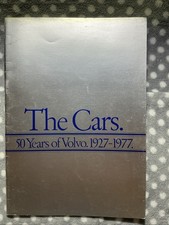 50 Years Volvo Cars 1927 1977 Brochure P1800 244 245 264 PV801 PV653 The Duet