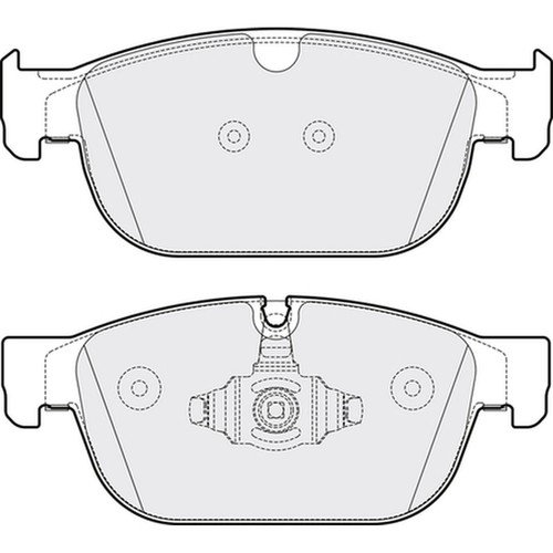 Brake pads set for volvo - pads,