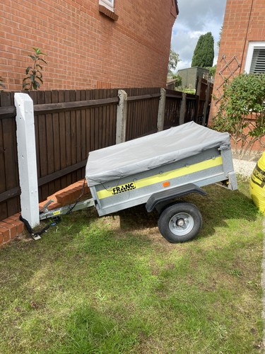 Small car trailer used - car,