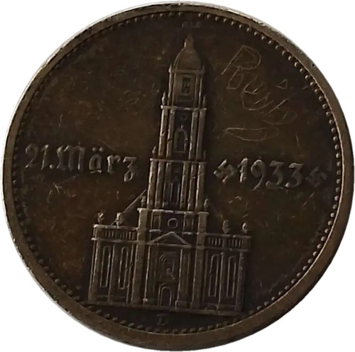 Third reich reichsmark 1934 - third,