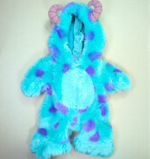 Disney Duffy Costume - Monster Inc Sulley Sullivan Outfit - Fits Build A Bear