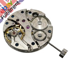 Hand Winding Watch Movement 2Hand With Small Second@9 For Seagull Swan Neck 6497