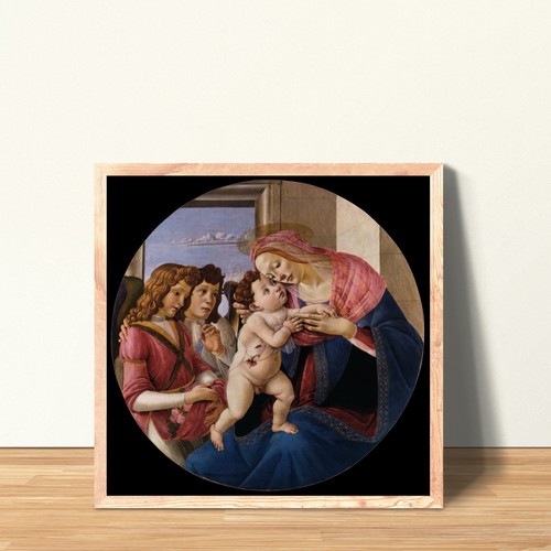Botticelli madonna child two - madonna,