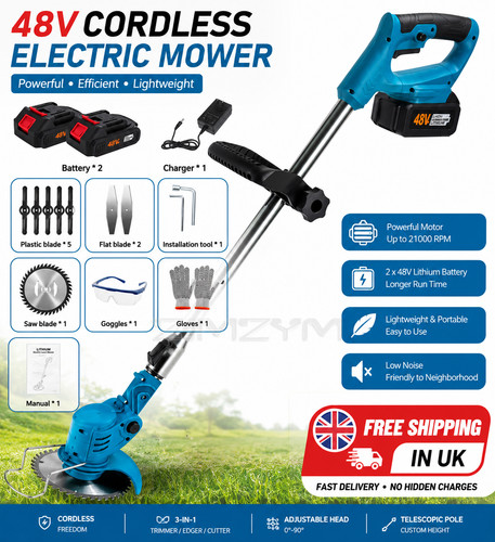 48v electric grass trimmer - 48v,