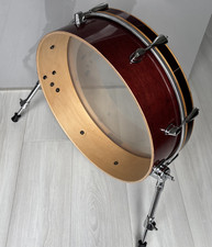 Custom Made Mapex Pro M Maple 22"x 5.5”Pancake bass drum (#282)using Mapex Parts