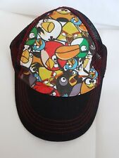 ANGRY BIRDS CAP HAT BOYS SECOND HAND 7-10 YEARS 54 CM GOOD CONDITION