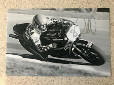AUTOGRAPH ON 12 X 8 PHOTO SUPERB ITEM SIGNED BY RANDY MAMOLA Suzuki
