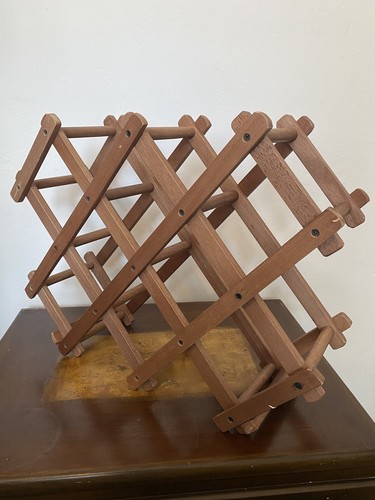 Vintage wooden folding - vintage,