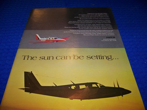 1969 piper twin comanche - comanche, c