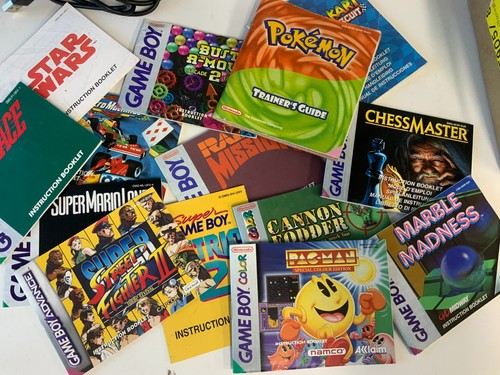 Nintendo gameboy manual - nintendo,