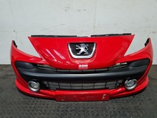PEUGEOT 207 MK1 2009 FRONT BUMPER STANDARD 5 DOOR HATCHBACK RED 7401ES