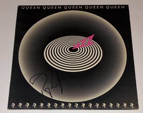 Signed roger taylor - roger, jazz