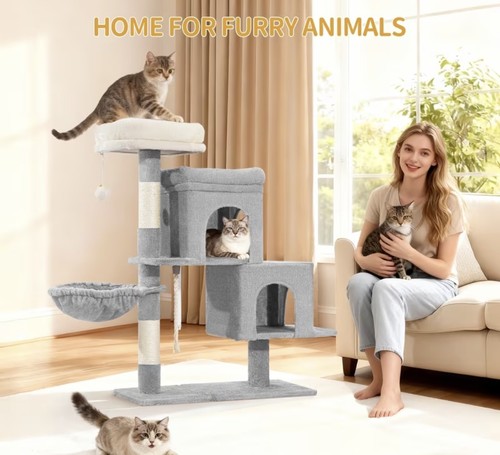 Cat tree scratching - tree, post