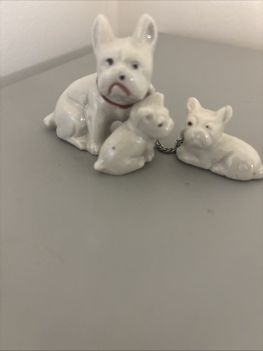 Vintage french bulldog mother - vintage,