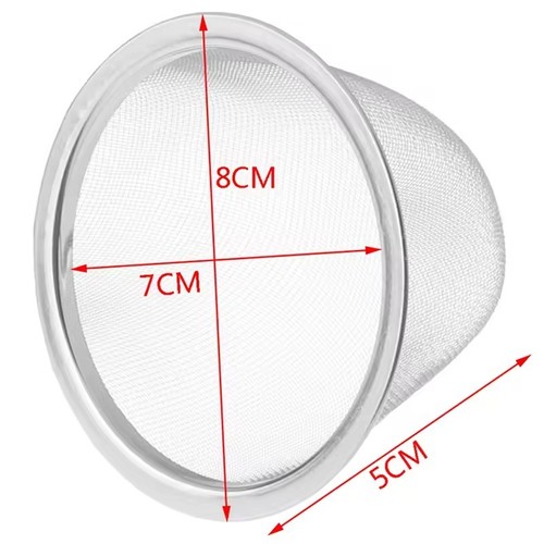 Stainless steel fine mesh tea - steel,