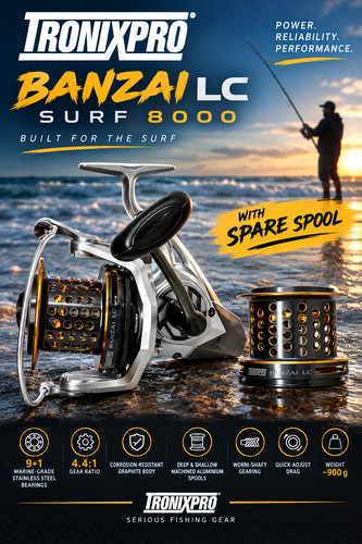 Tronixpro banzai surf 8000 - tronixpro,