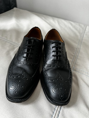 Church black brogues - church’s,